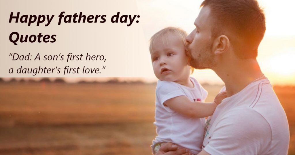 Happy fathers day: Quotes 