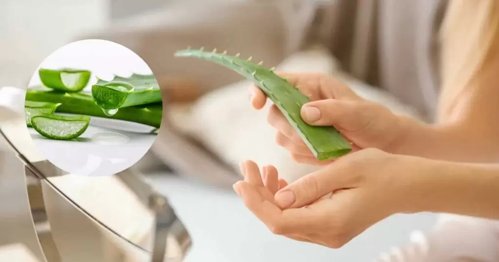benefits of aloe vera on face overnight