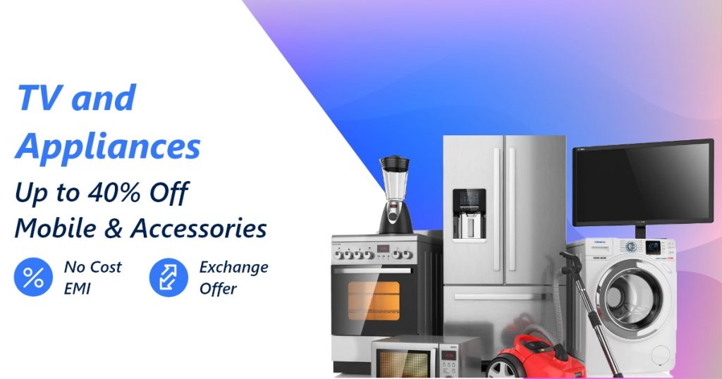 TV and Appliances sale offers