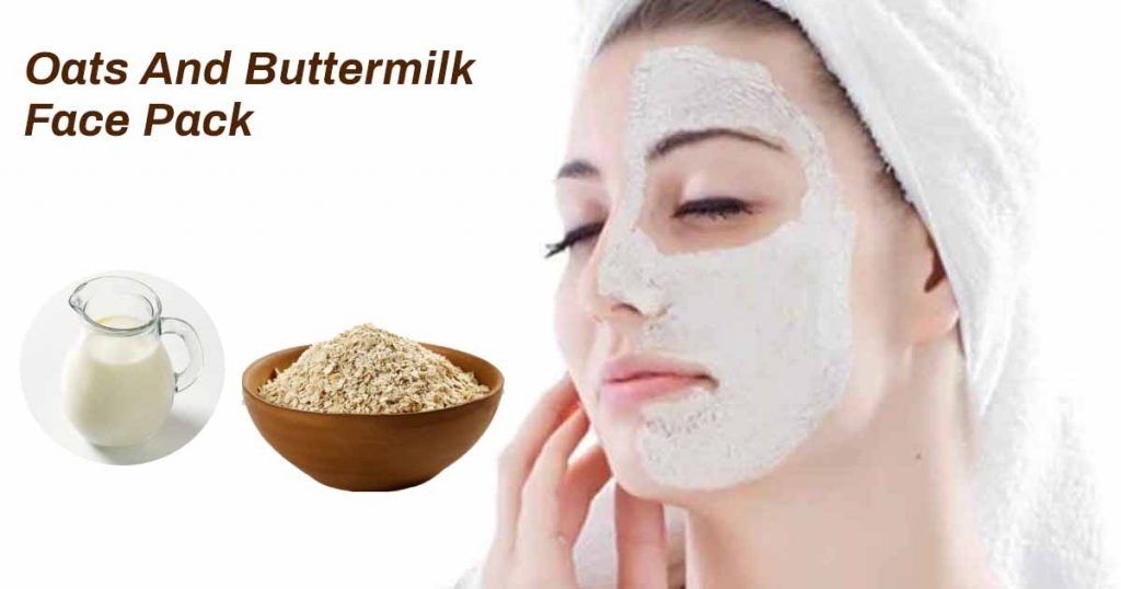 oatmeal face pack for skin tightening