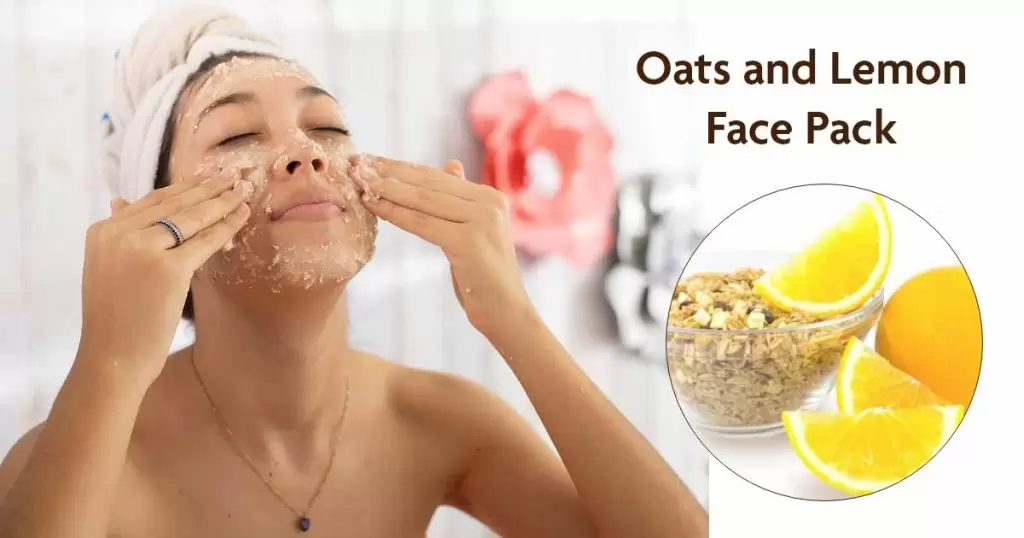 Oats And Lemon Face Pack