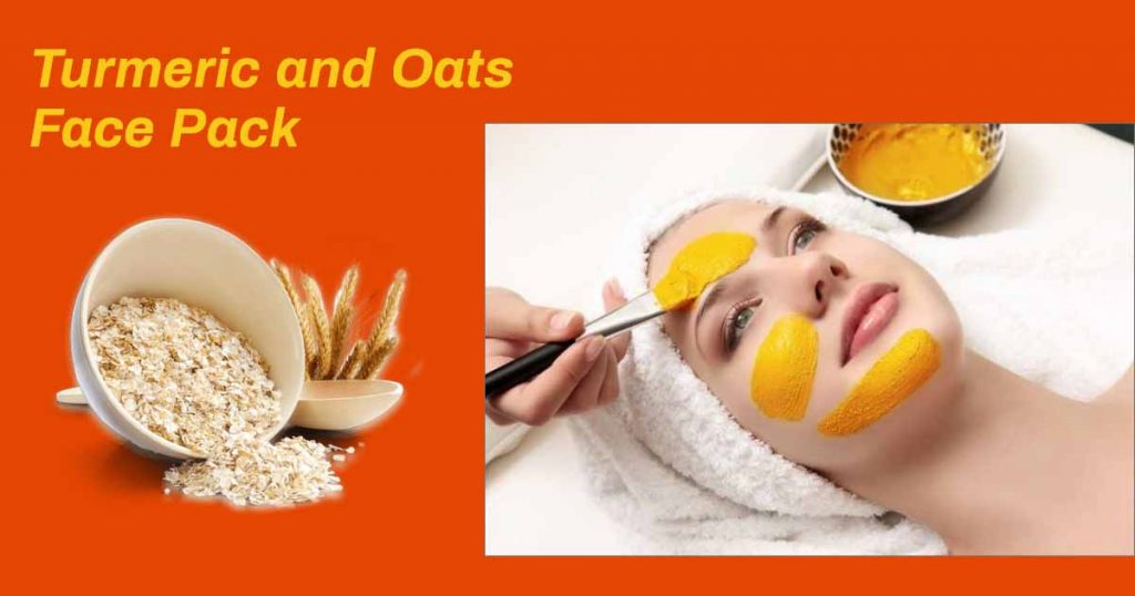 benefits of oats facepack