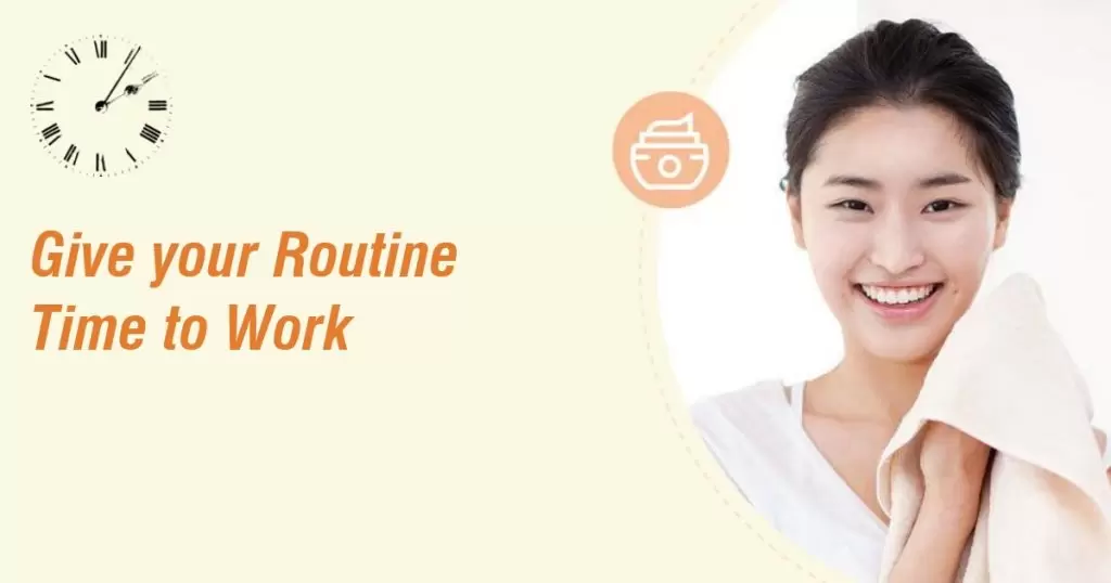 Basic skincare routine for acne-prone skin