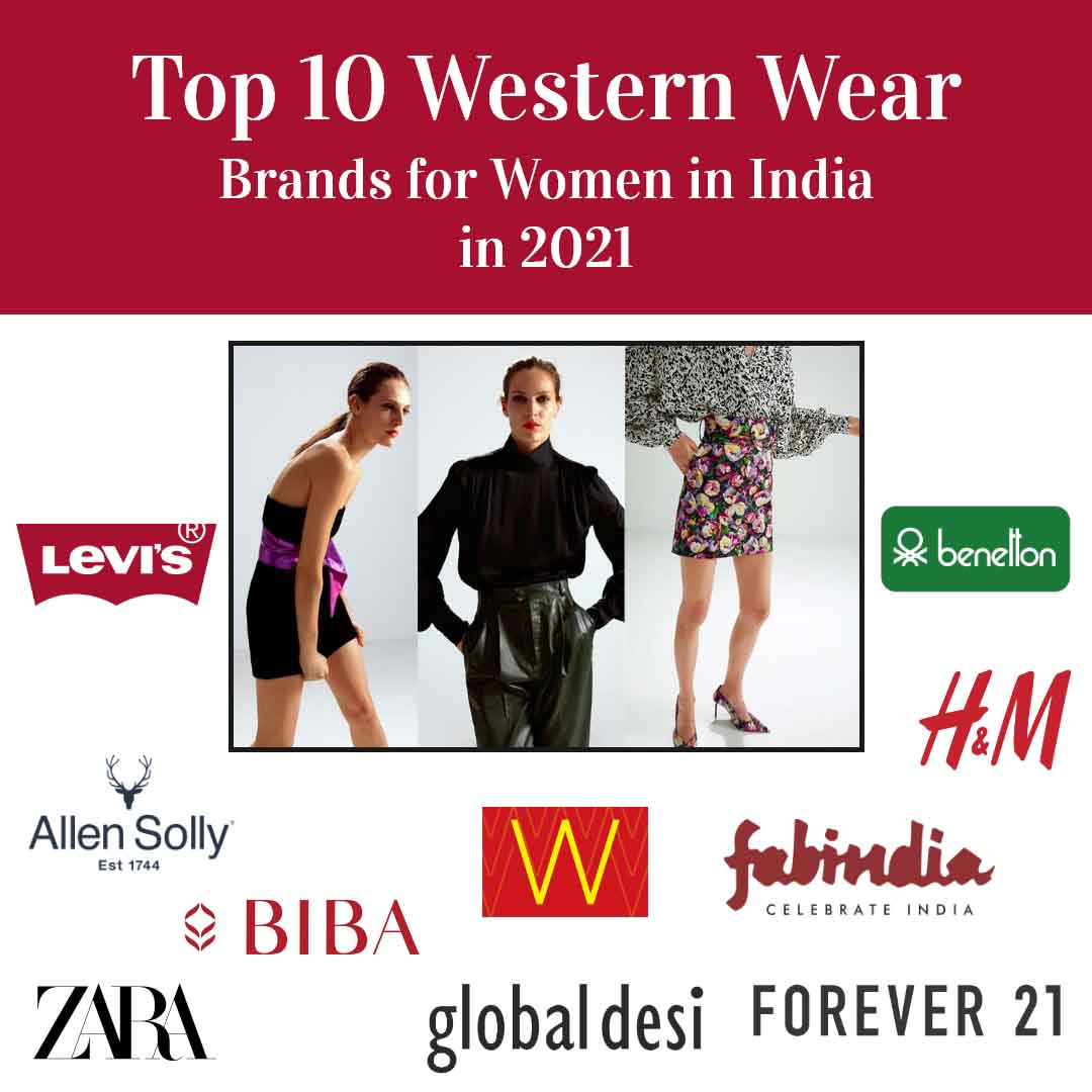 Top 10 western wear brands for women in India