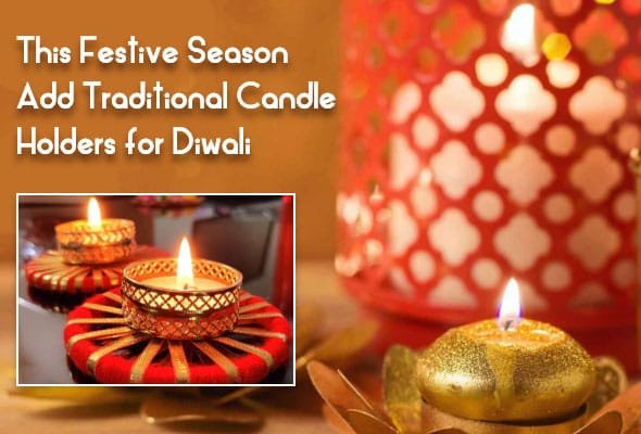 Diwali candleholders