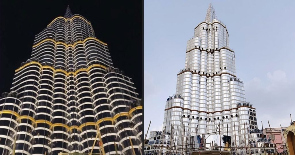  Puja Pandal in Kolkata like Burj Khalifa 