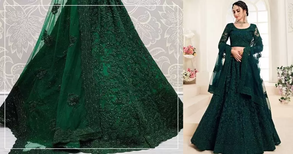 Embroidered Lehenga Choli