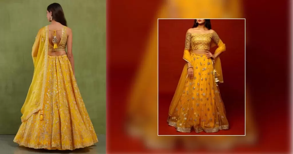 SILK BRIDAL LEHENGA