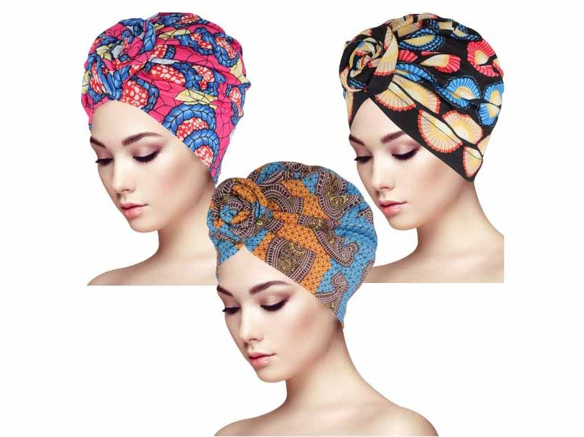 3. Printed Headwraps For Ladies